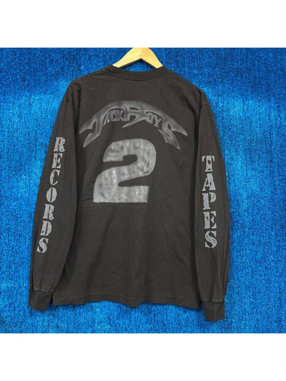 Cactus Jack Tapes Records Jackboys 2 Hip Hop Long Sleeve L